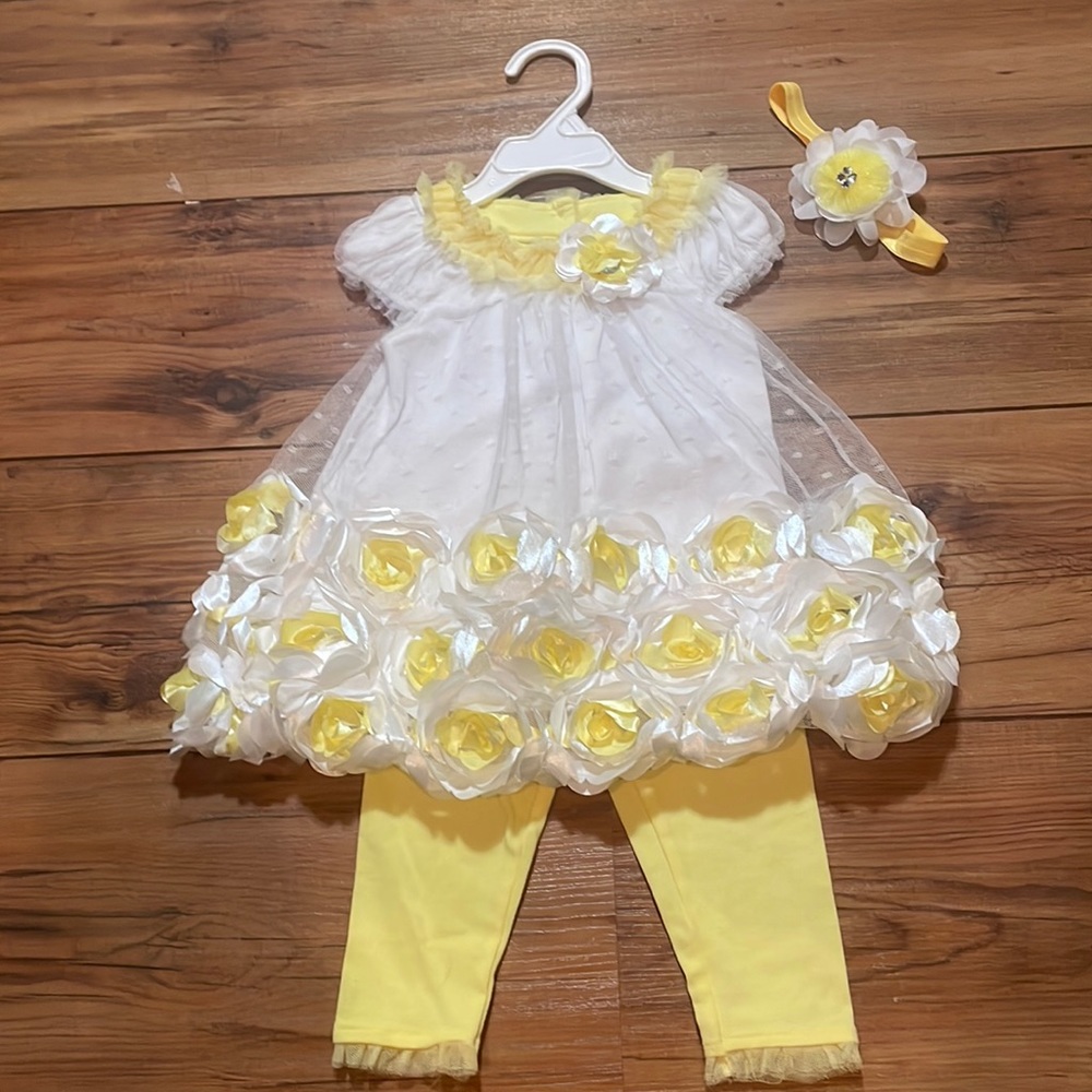 Nannette baby 3 piece outfit.